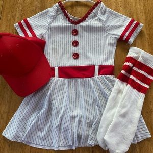 Dansco MC Baseball Uniform Dance Costume